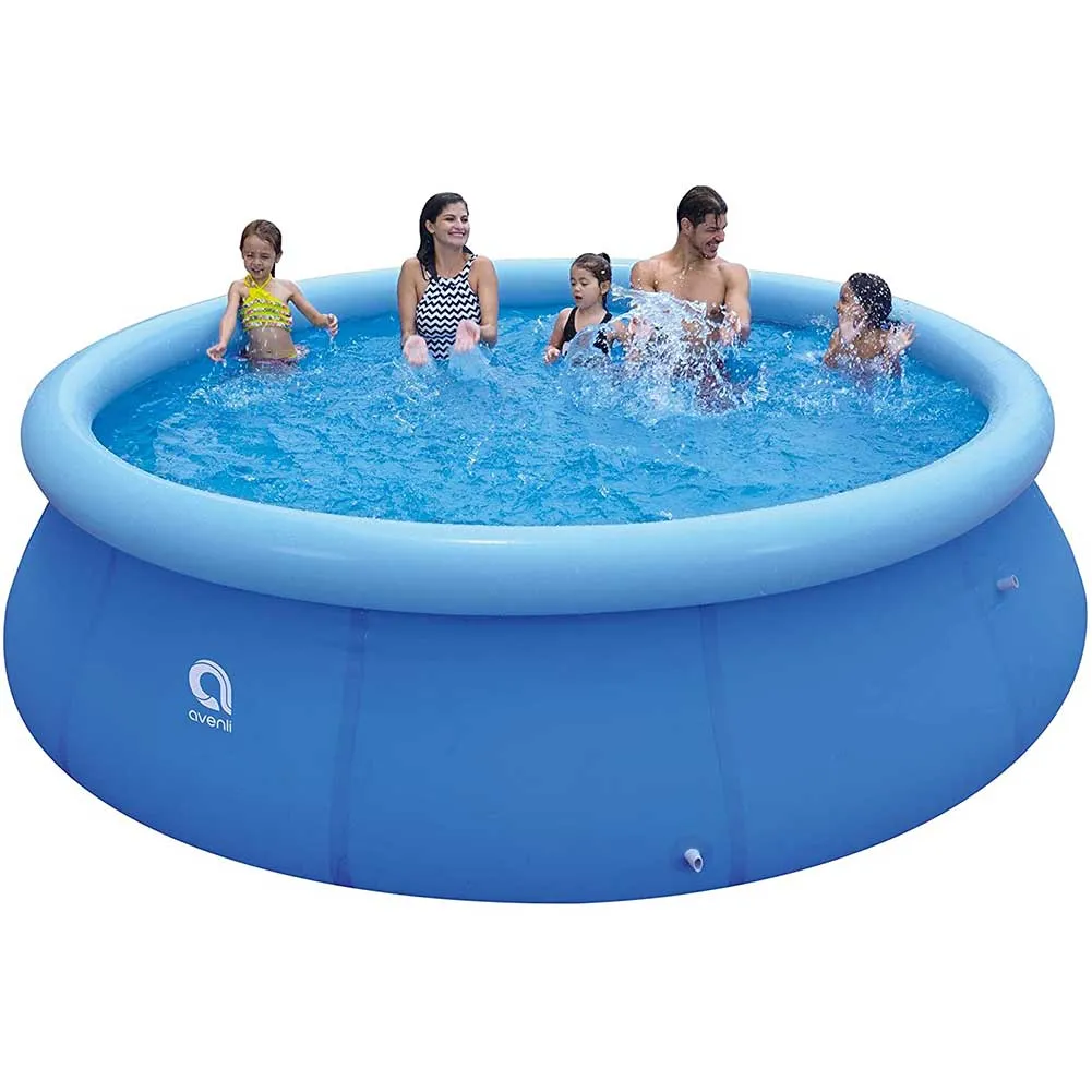 Piscina Autoportante Rotonda Set Completo Pompa Filtro Cartucce 420x84 cm