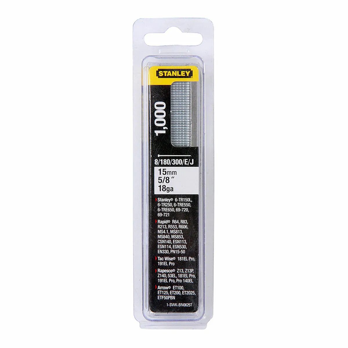 Chiodi Stanley 1-swk-bn0625t 1000 Unidades 15 mm