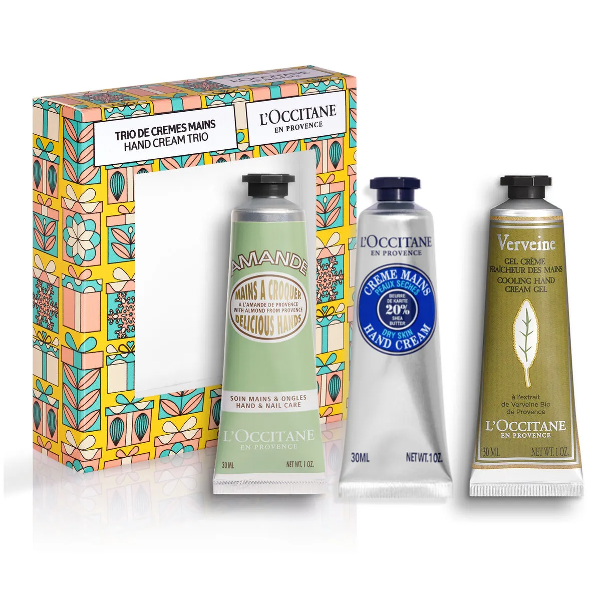 Set per la Cura Personale L'Occitane En Provence Trio Crema Mani 3 Pezzi