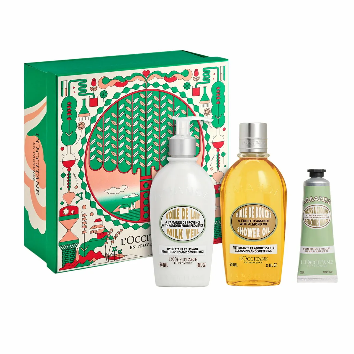 Set da Bagno L'Occitane En Provence Amande 3 Pezzi