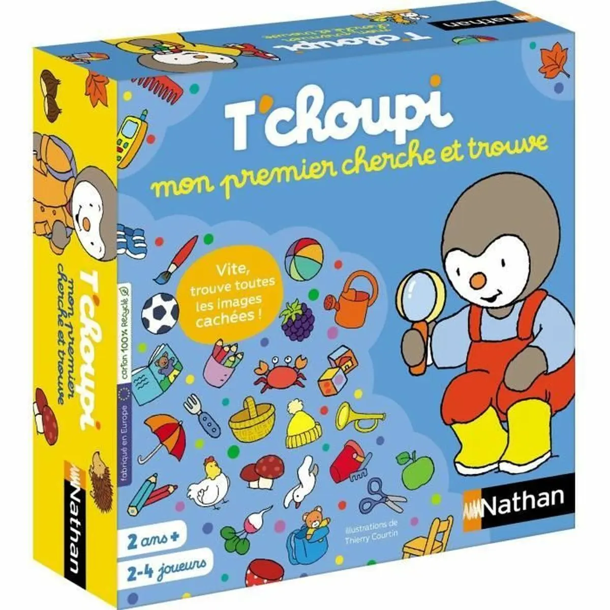 Gioco Educativo Nathan T'choupi my first seek and find (6 Unità)