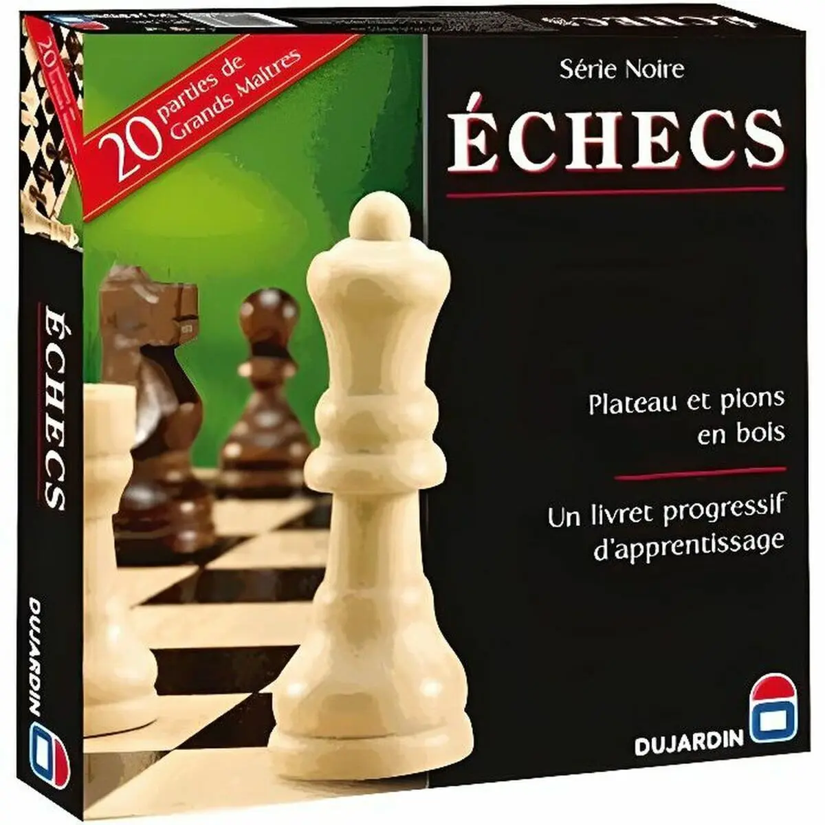 Gioco da Tavolo Dujardin Black Series Tray Chess (FR)