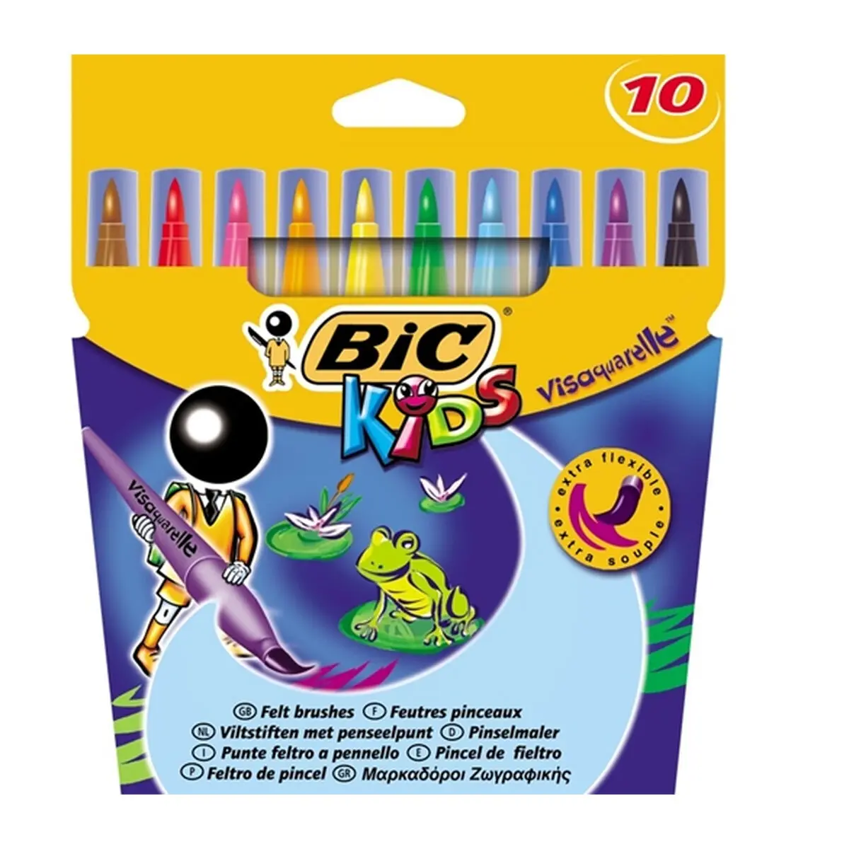 Set di Pennarelli Bic 8289641 Multicolore (10 Pezzi)