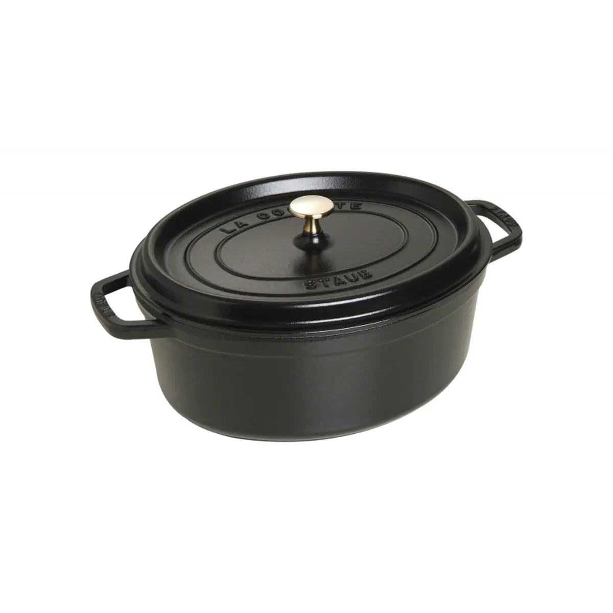 Pentola con Coperchio Zwilling Cocotte Nero Ferro Fuso