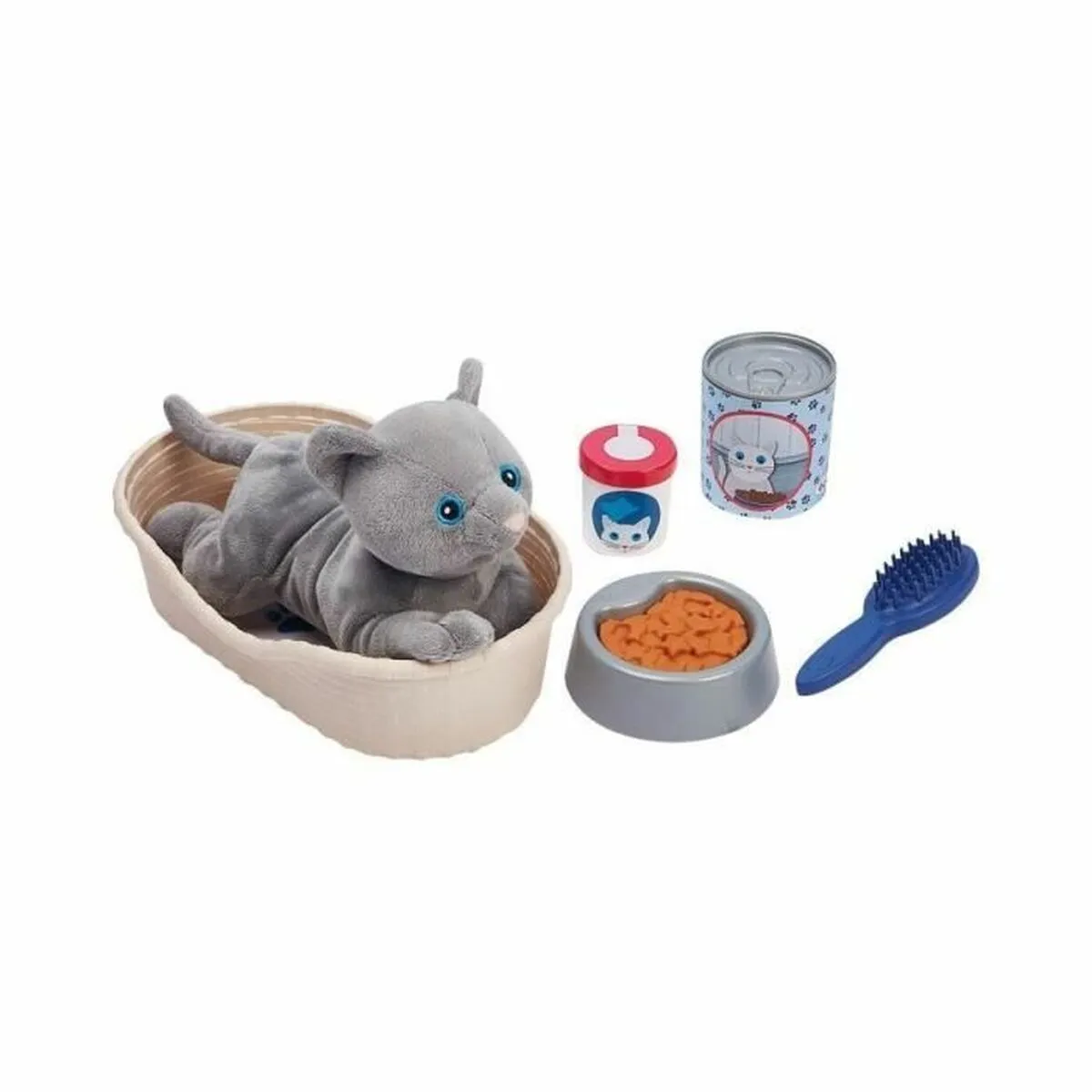 Peluche Ecoiffier Gatto Multicolore