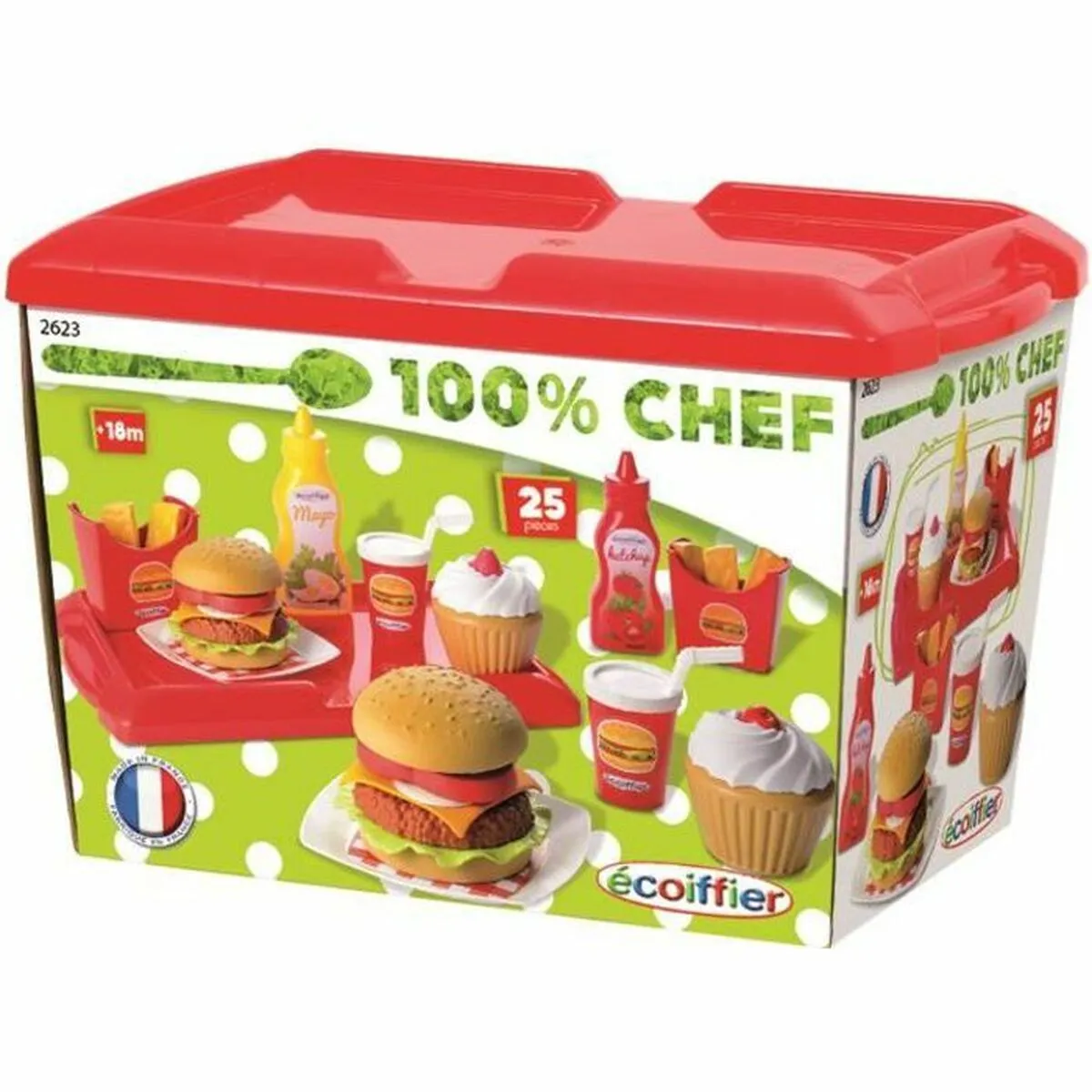 Accessori Ecoiffier Hamburger Set