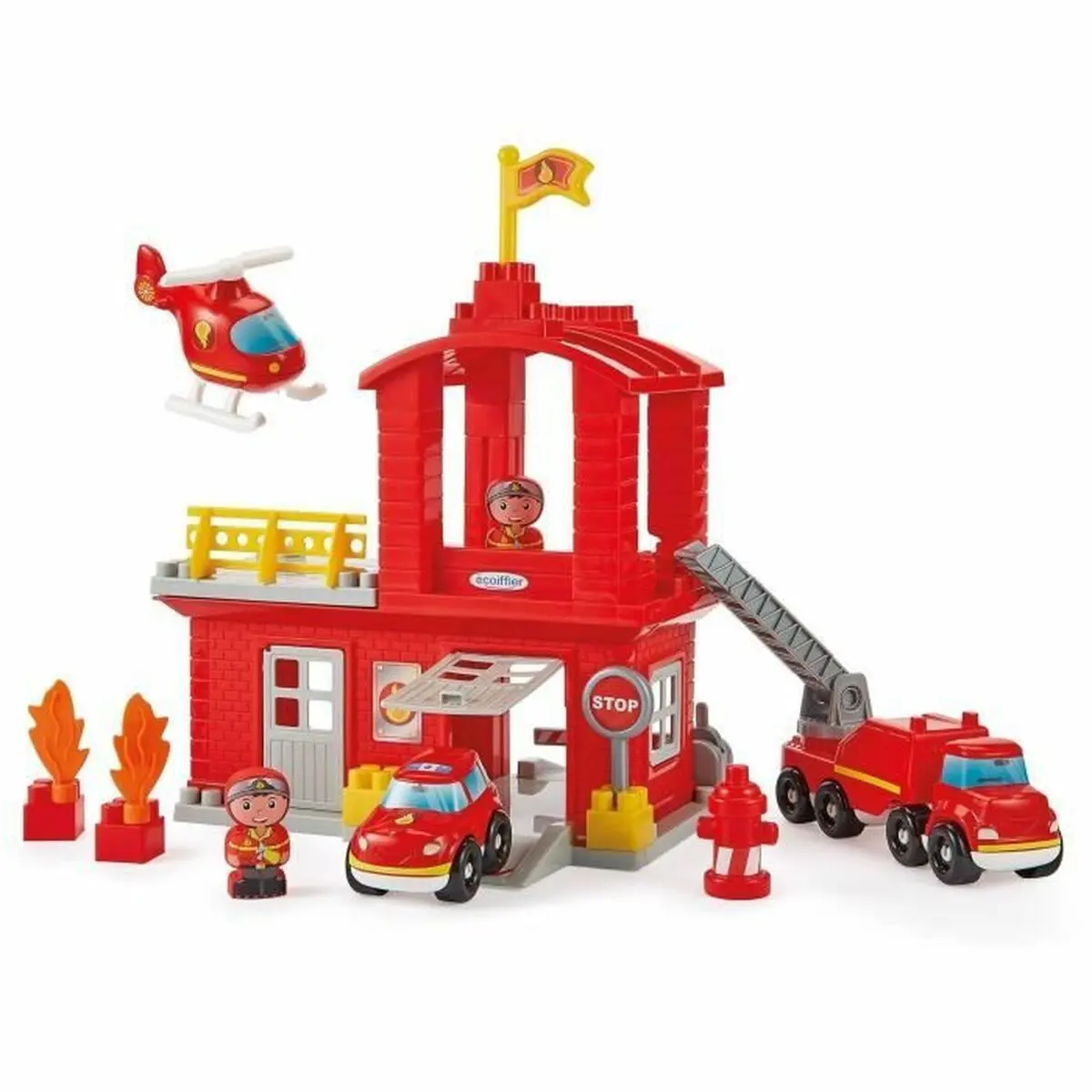 Set di Costruzioni Ecoiffier Fire Station