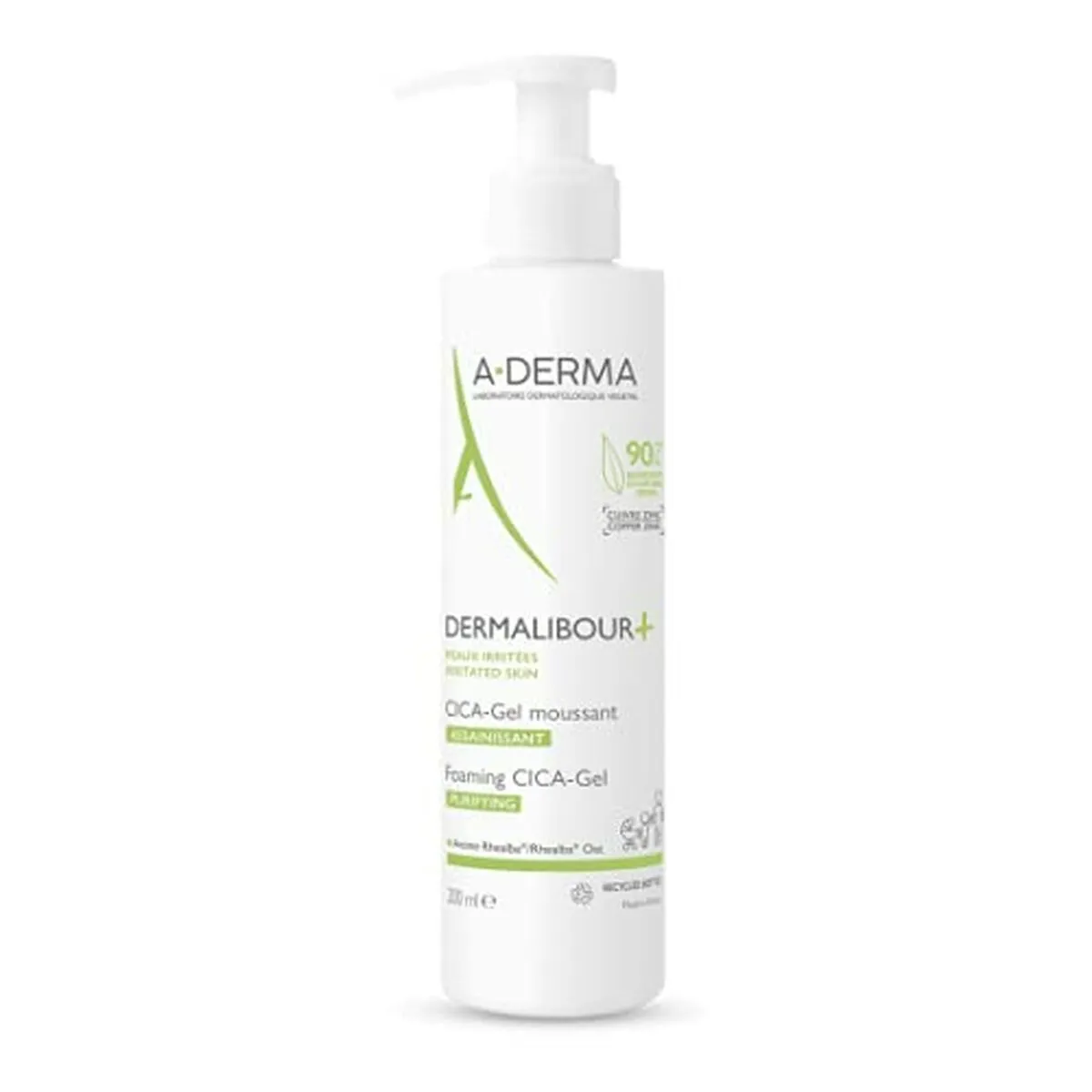 Gel Detergente A-Derma Dermalibour+ Purificante 200 ml