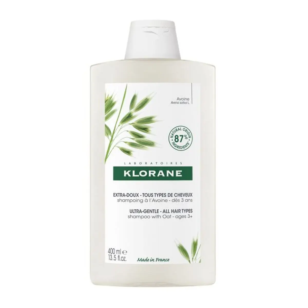 Shampoo Klorane Avena Bio 400 ml