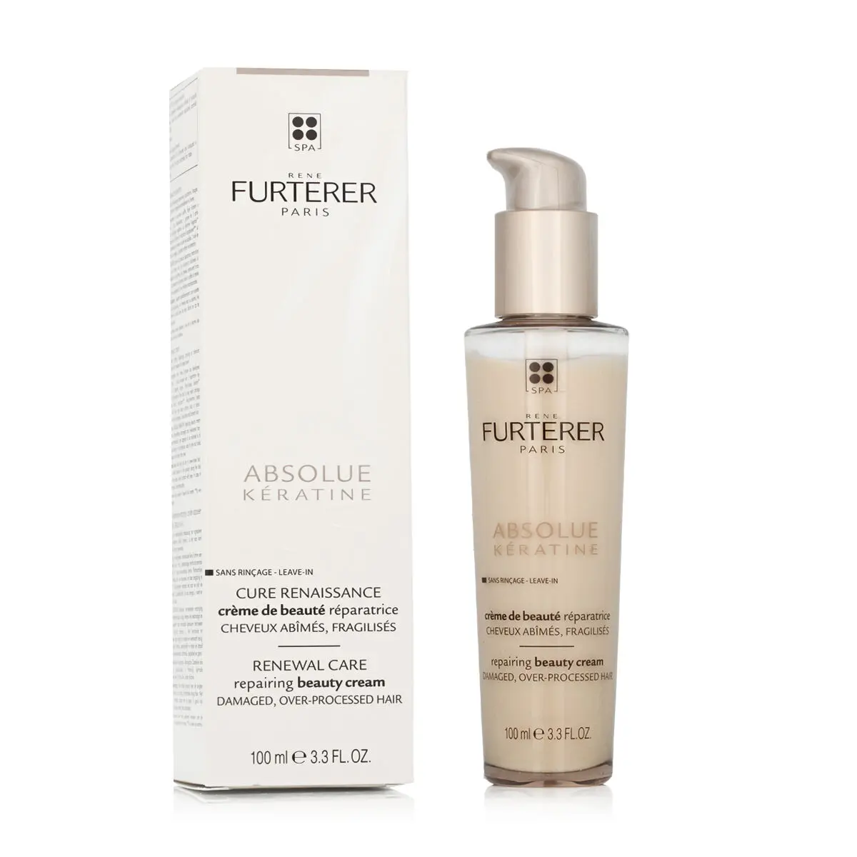 Trattamento per Capelli Ricostruttore René Furterer Absolue Kératine 100 ml