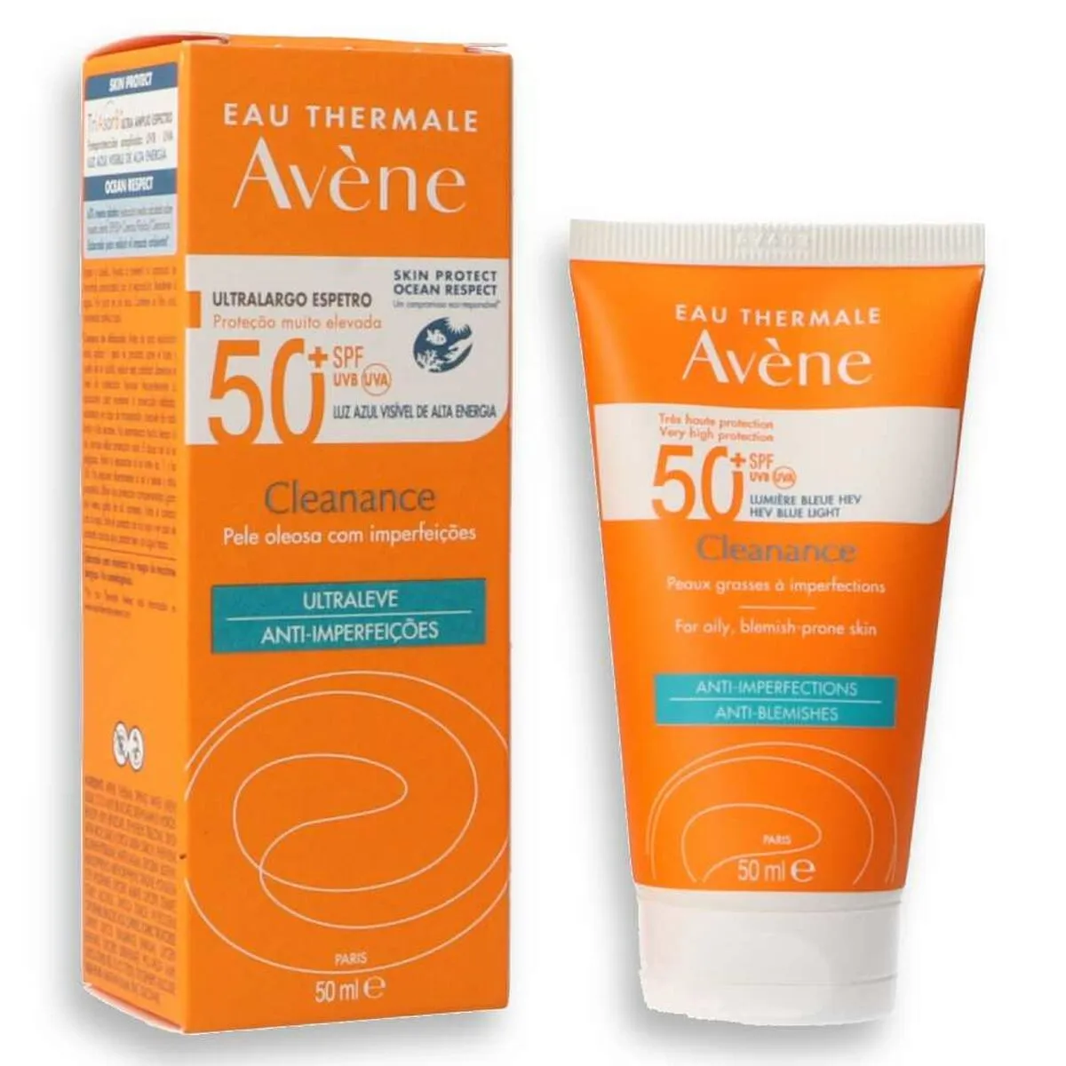 Lozione Corpo Avene Cleanance Spf 50 (50 ml)