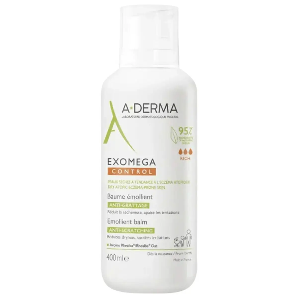 Emulsione Corpo Rilassante A-Derma Exomega Control Balsamo 400 ml