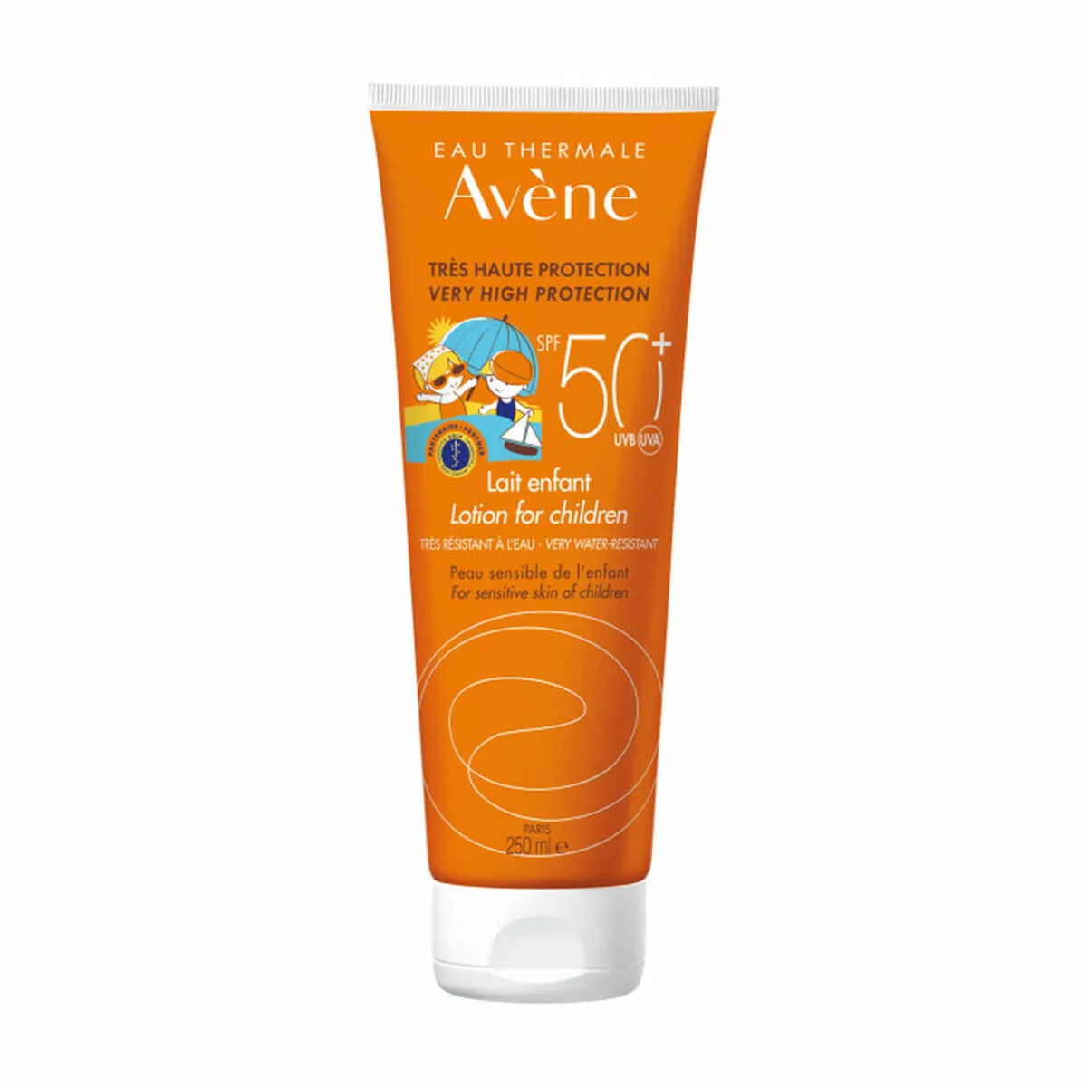 Protezione Solare Per Bambini Avene AVE0300171/2 SPF50+ Crema Solare 250 ml