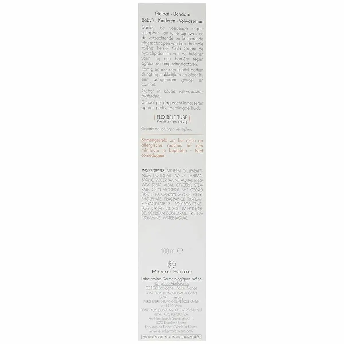 Crema Viso Avene