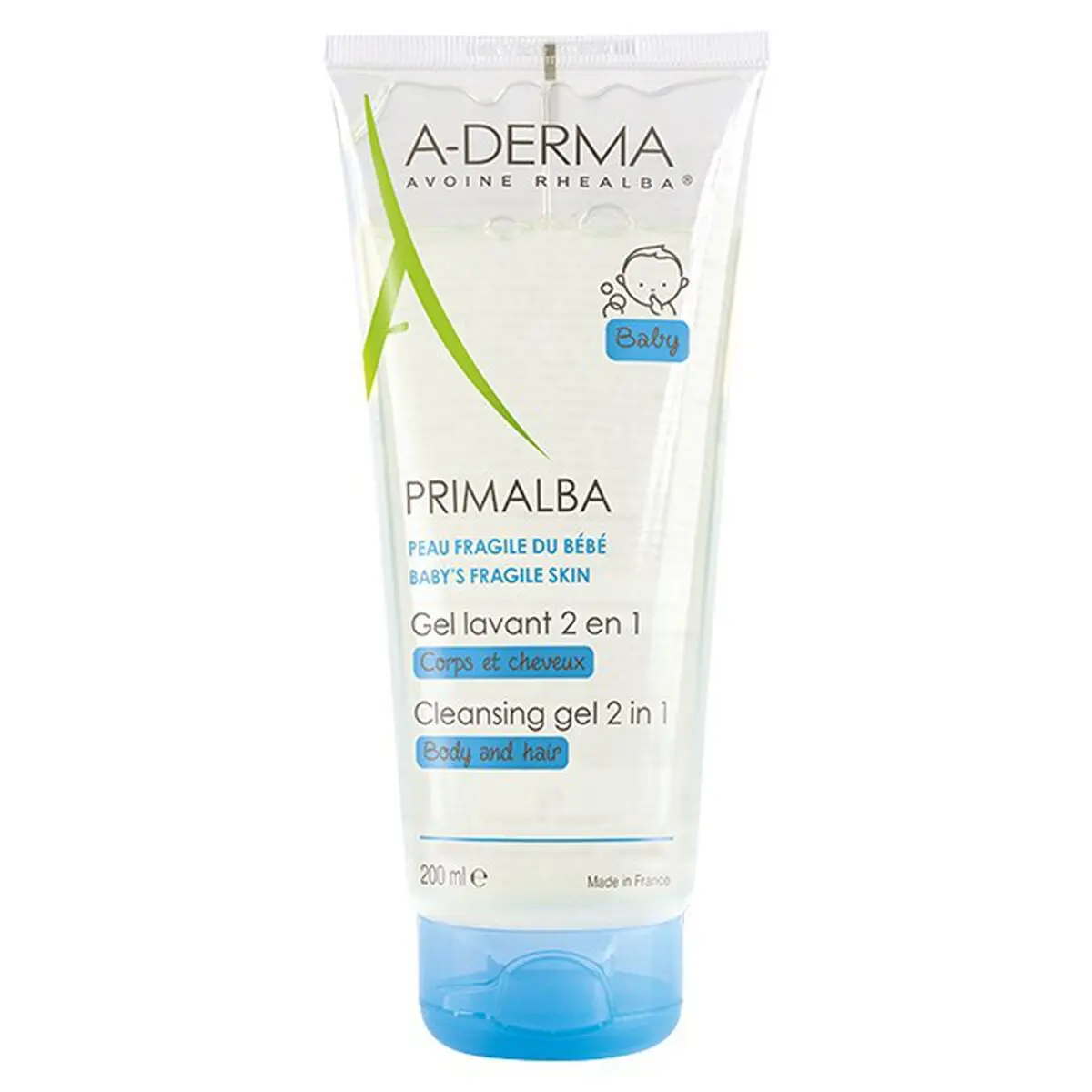 Gel Doccia Aderma 200 ml 2 in 1