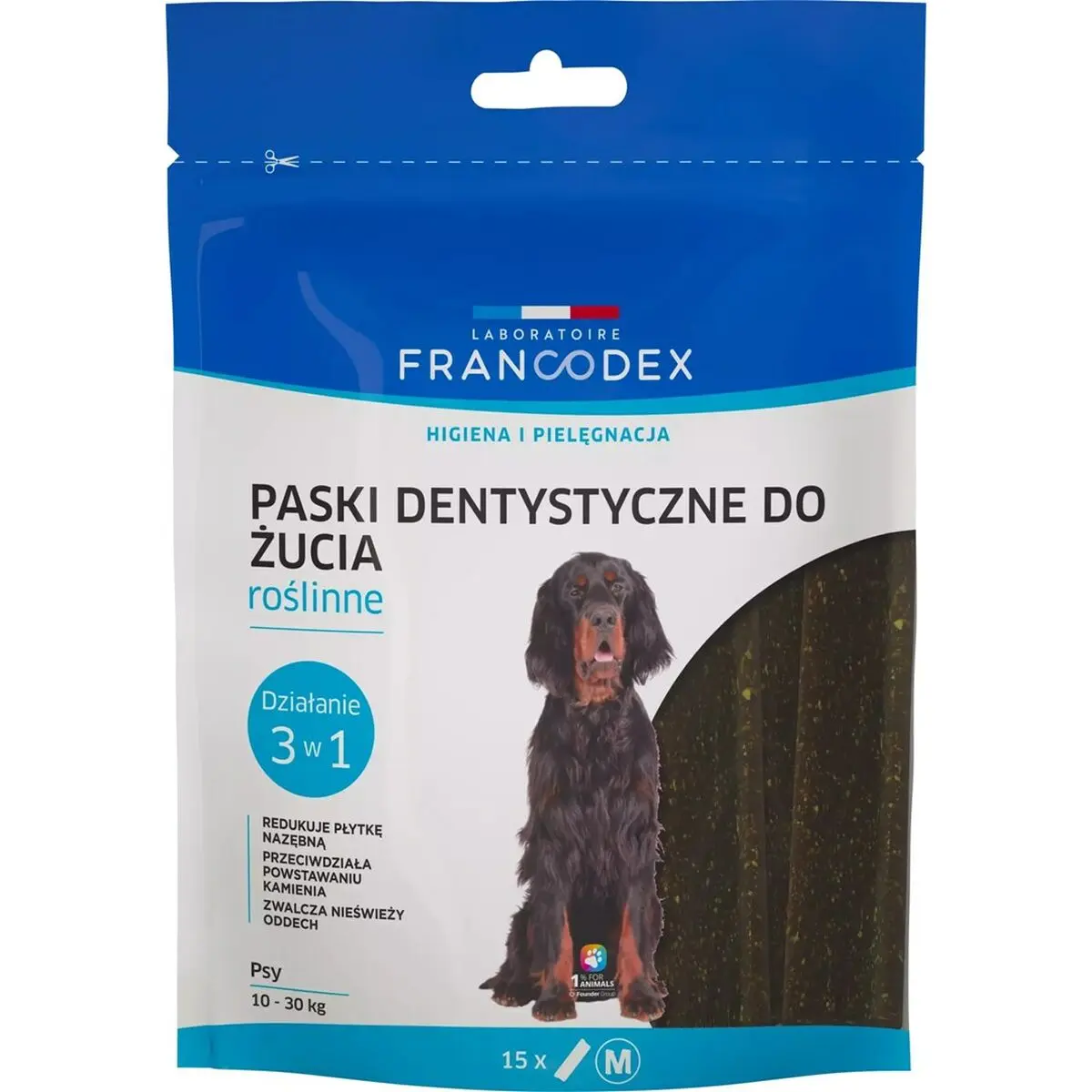 Snack per Cani Francodex Dental Strips M 352,5 g