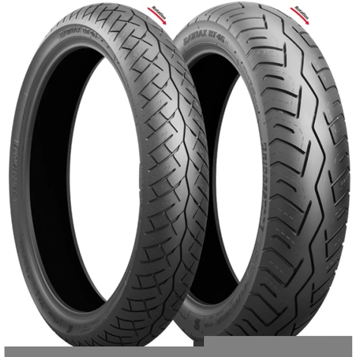 Pneumatico per moto Bridgestone BT46F TOURING BATTLAX 100/80-18