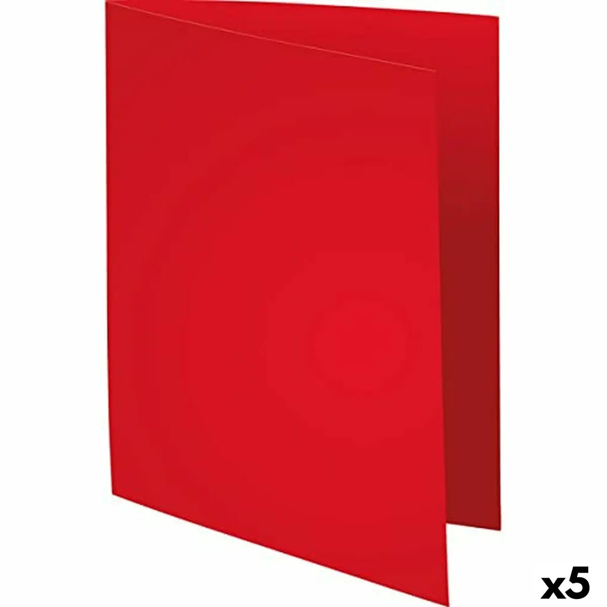 Sottocartella Exacompta Forever Rosso A4 100 Pezzi (5 Unità)