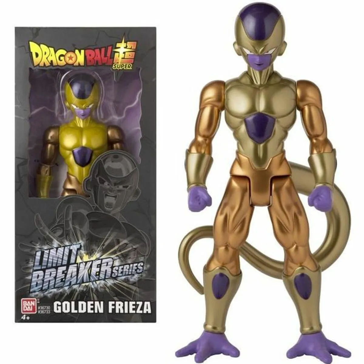 Statuetta Articolata Dragon Ball Super: Giant Limit Breaker Golden Frieza 30 cm