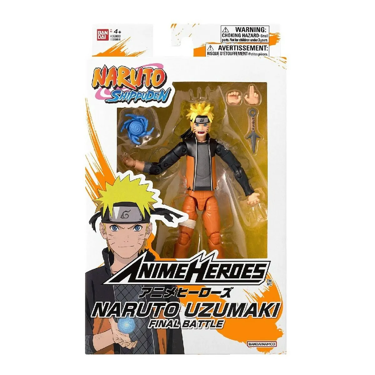 Statuina da Collezione Bandai NARUTO UZUMAKI FINAL BATTLE