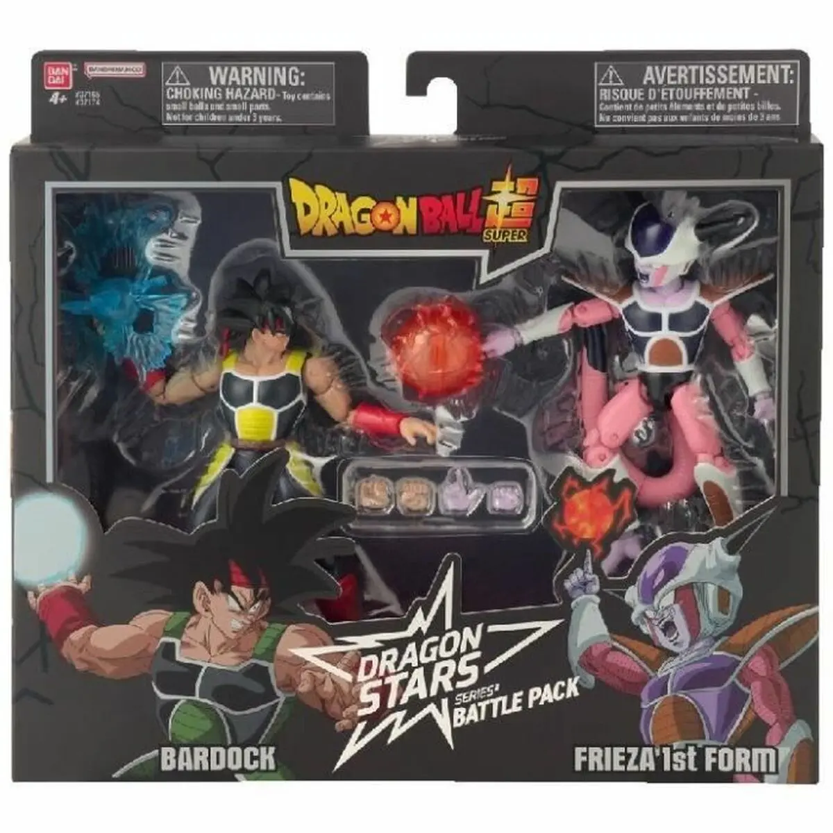 Personaggi d'Azione Dragon Ball Dragon Stars: Battle Pack Bardock vs Frieza 1st Form 17 cm