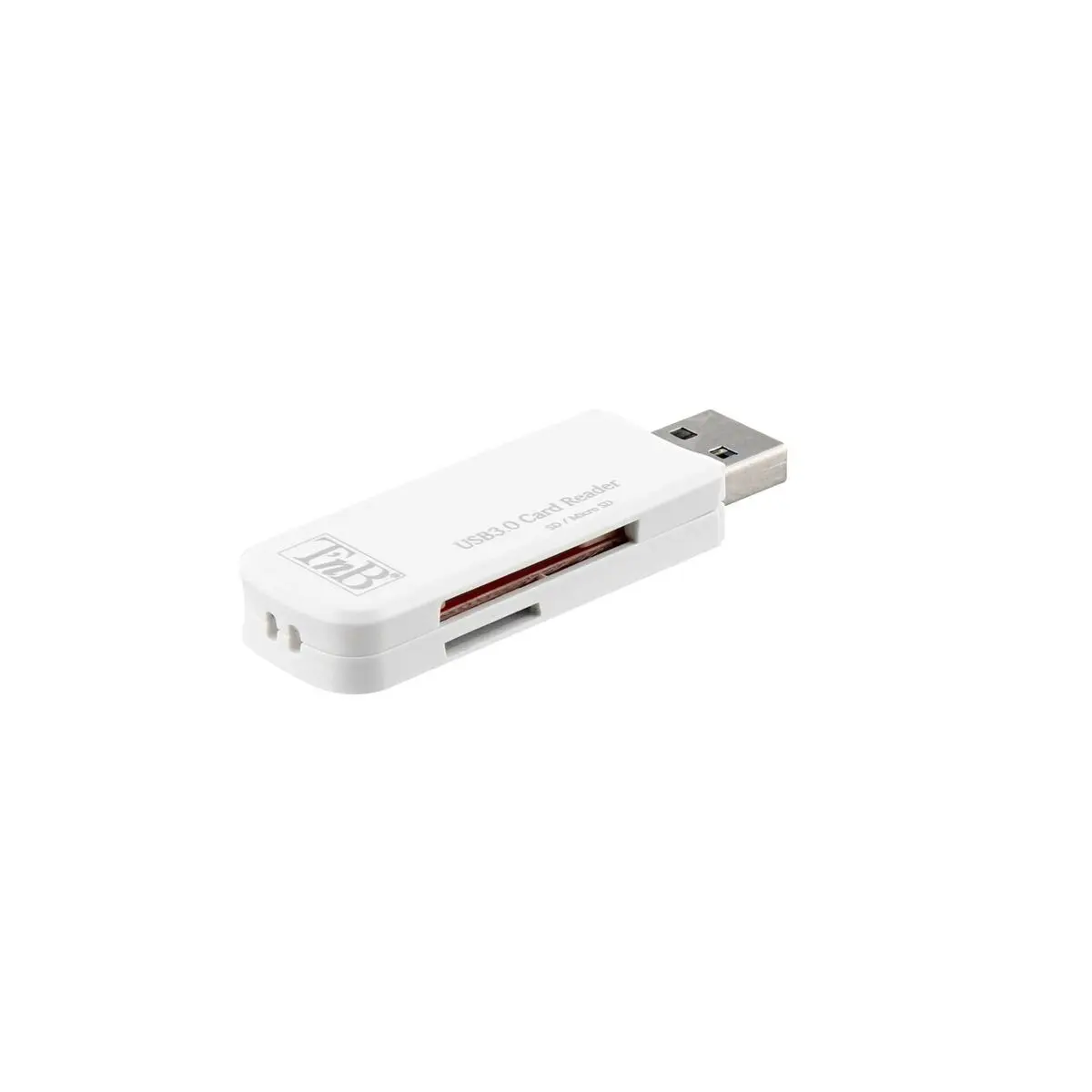 Lettore di Schede Esterno TNB Mini USB 3.0 Bianco