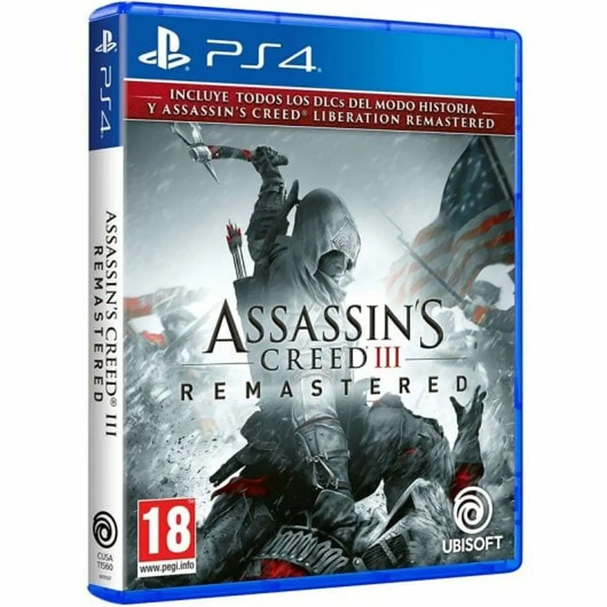 Videogioco PlayStation 4 Ubisoft Assassins Creed III + Assassins Creed Liberation Remastered