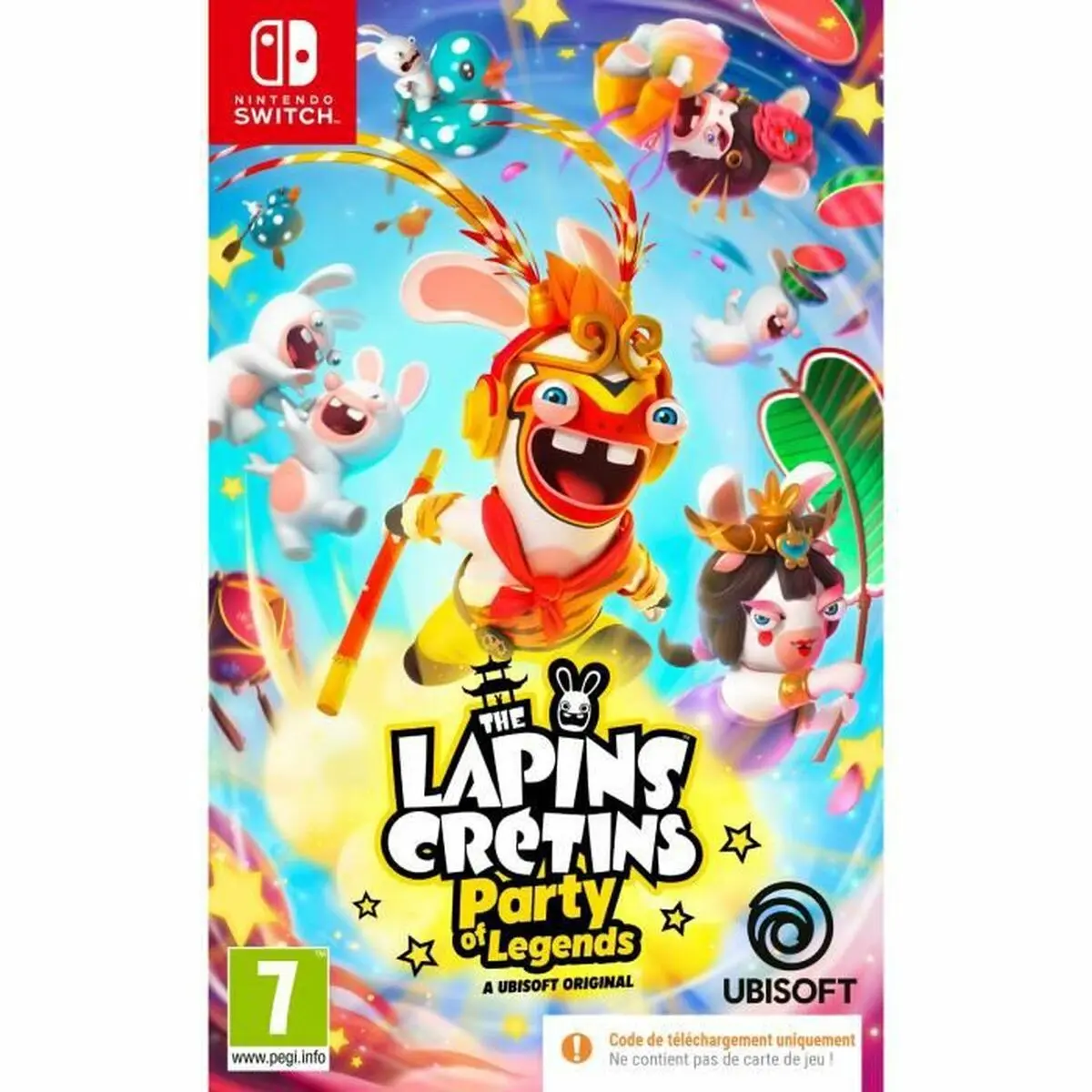 Videogioco per Switch Ubisoft Cretin rabbits: Party of Legends