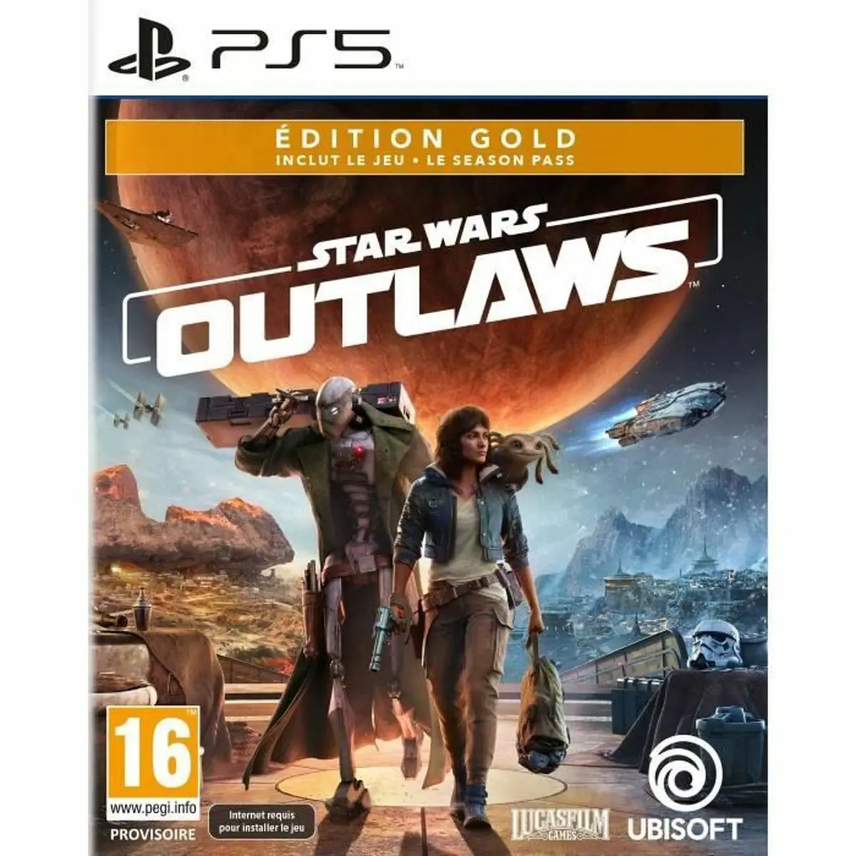 Videogioco PlayStation 5 Ubisoft Star Wars : Outlaws - Gold Edition