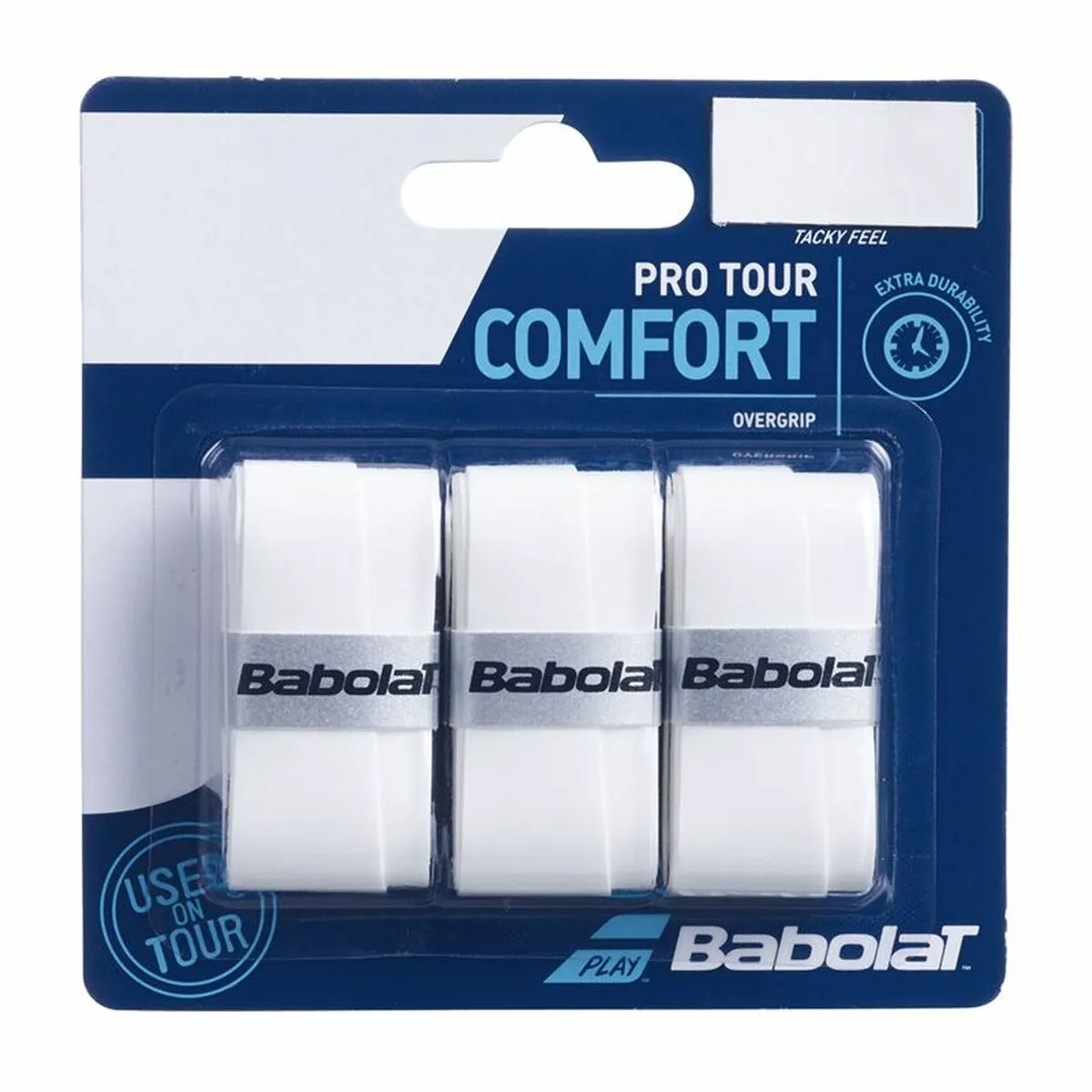 Nastro Babolat Pro Tour Bianco