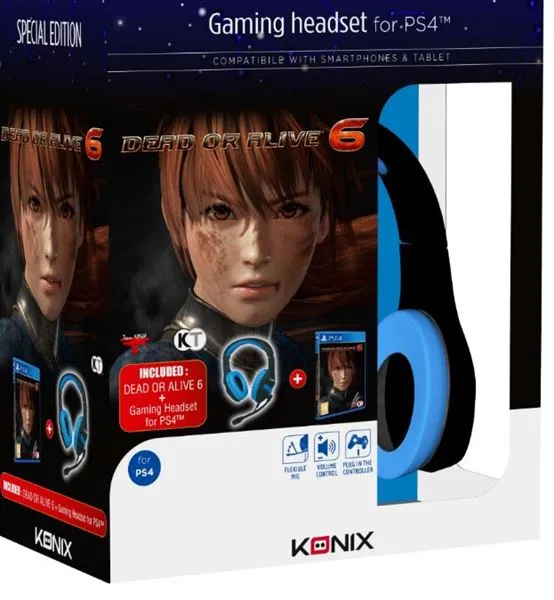 DEAD OR ALIVE 6+HEADPHONES PS4