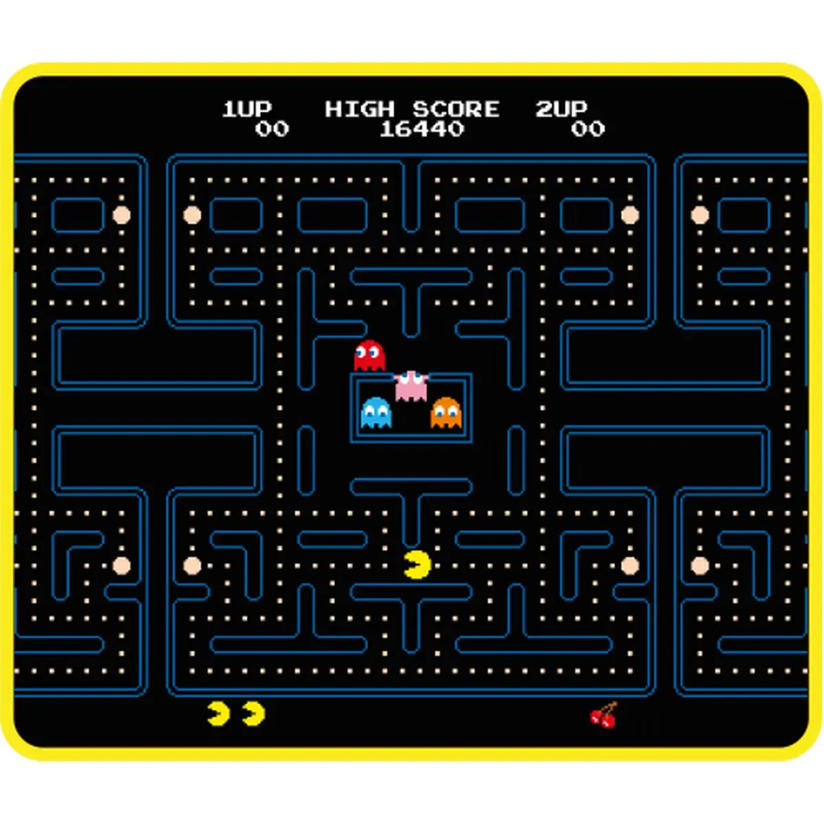 Tappeto Gaming Pac-Man 82541120979 27 x 32 cm Nero