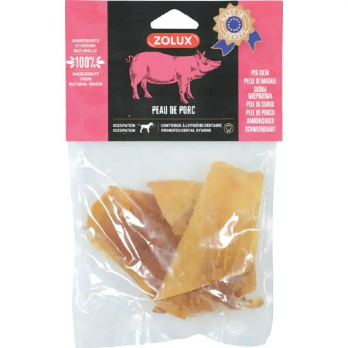 Snack per Cani Zolux pig Maiale 100 g