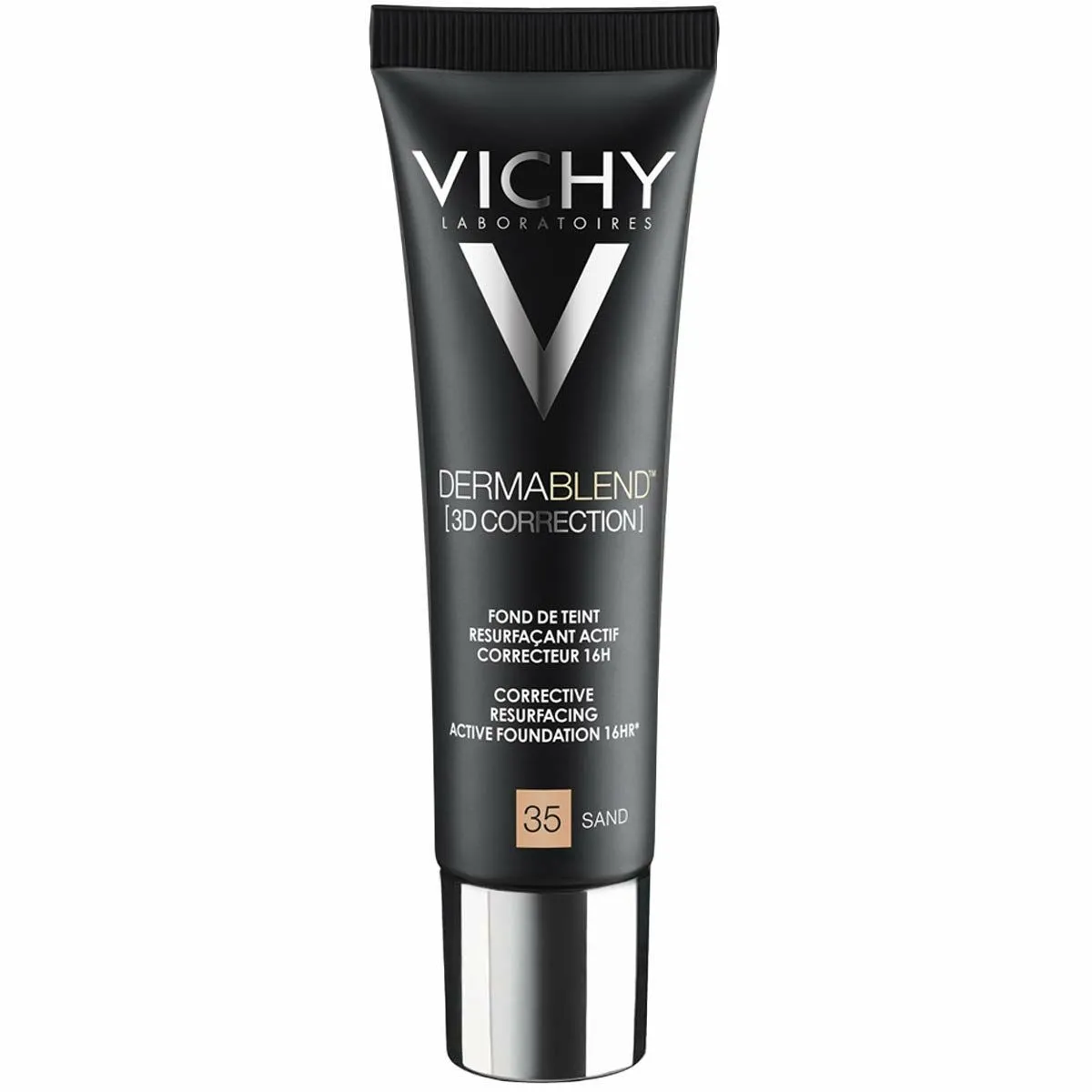 Base per Trucco Fluida Vichy Dermablend 3D Correction 30 ml Spf 25 Nº 35 Sand