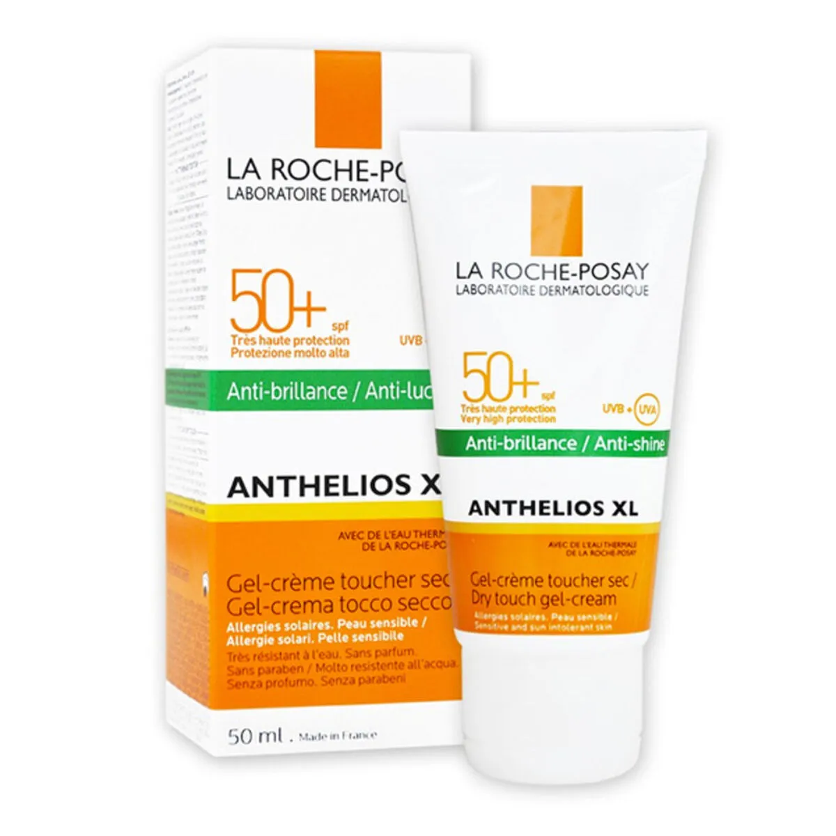 Protezione Solare Gel Anthelios Dry Touch La Roche Posay Anthelios Xl Spf 50 (50 ml) SPF 50+ 50 ml