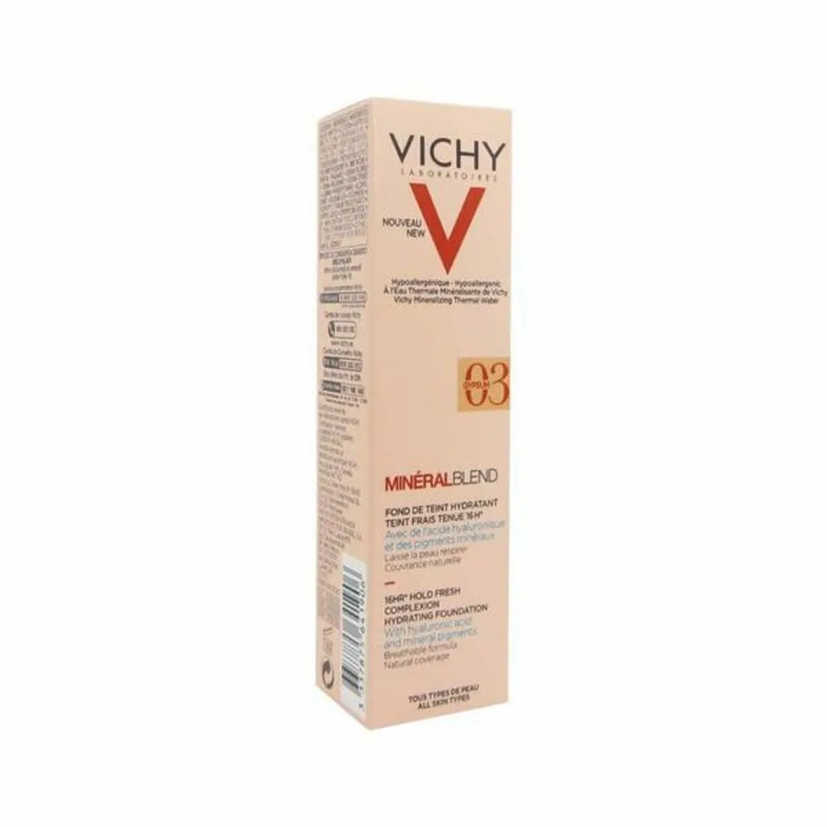 Fondotinta Liquido Vichy Minéral Blend 03-gypsum (30 ml)