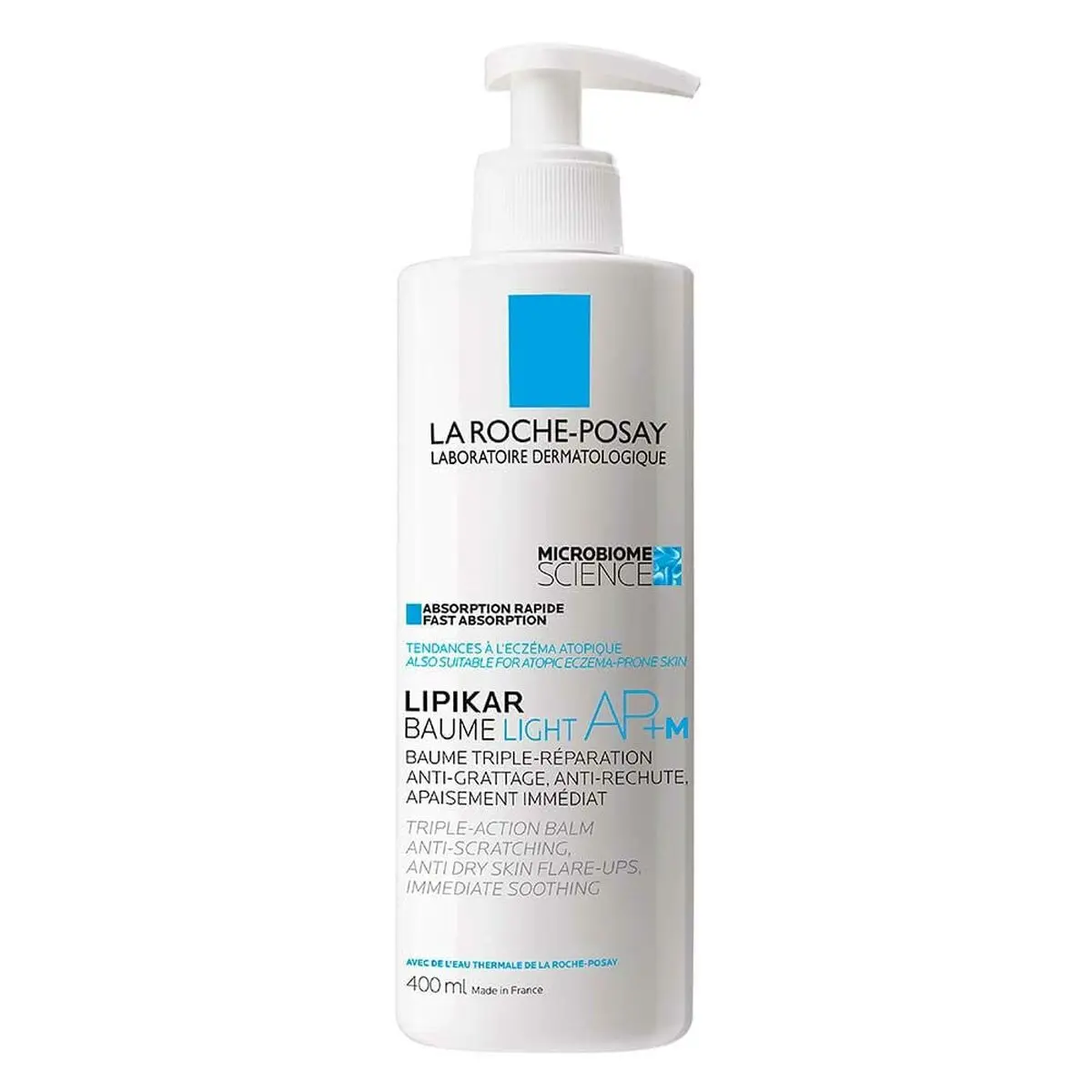 Schiuma Detergente La Roche Posay AP+M LIGHT 400 ml 2 Pezzi