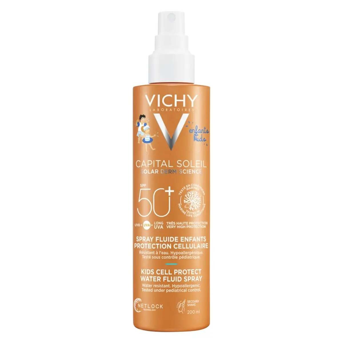 Spray solare per bambini Vichy Capital Soleil Cell Protect SPF50+ 50 ml