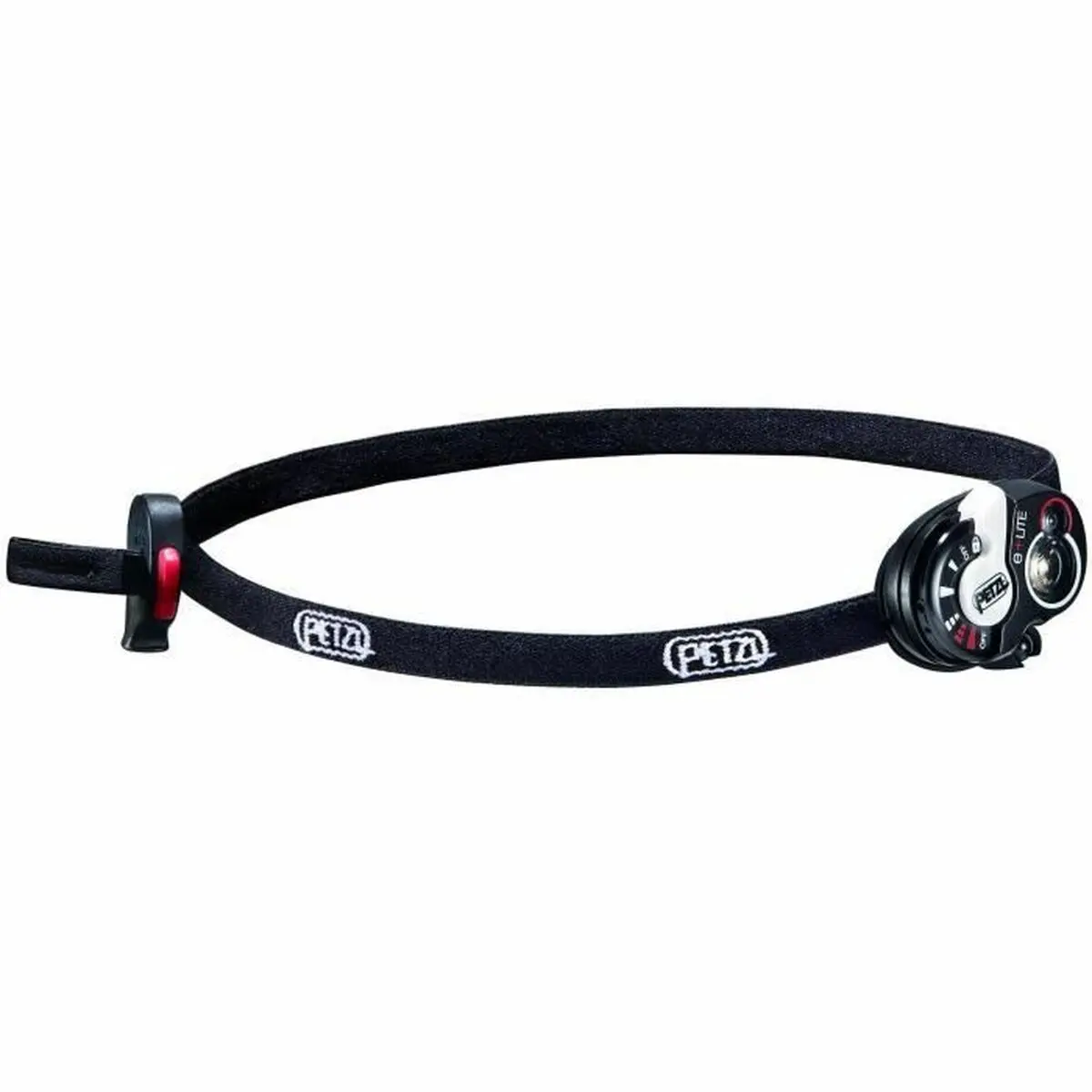 Torcia Frontale LED Petzl E02 Nero Nero/Bianco (1 Unità)