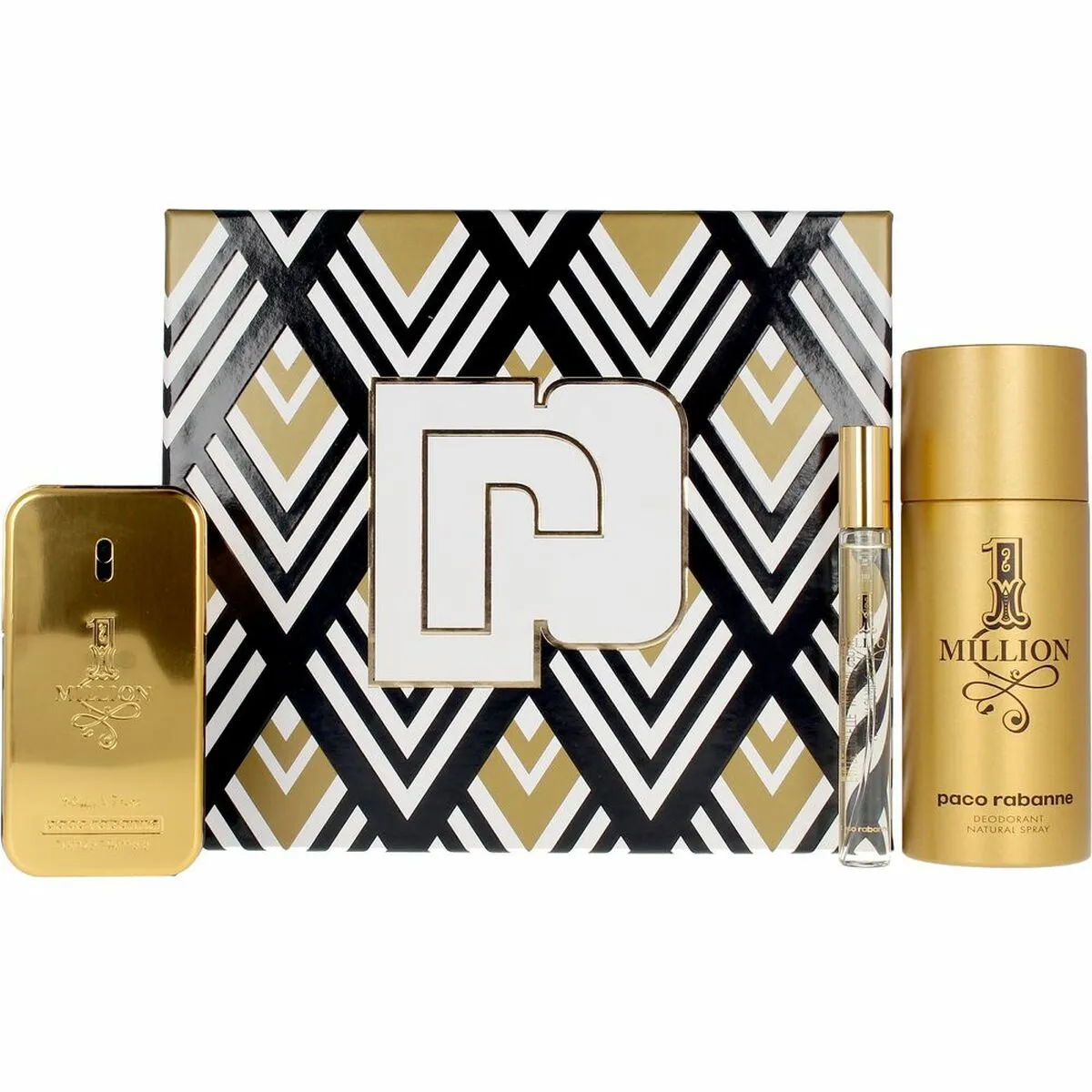 Cofanetto Profumo Uomo Paco Rabanne 1 Million 3 Pezzi