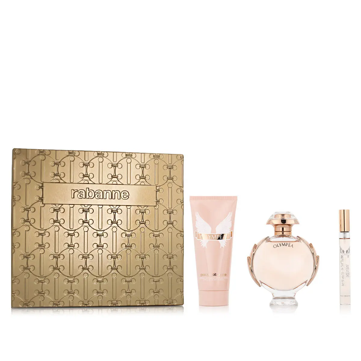 Cofanetto Profumo Donna Paco Rabanne EDP Olympéa 3 Pezzi