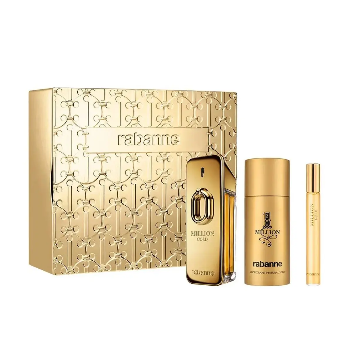 Cofanetto Profumo Uomo Paco Rabanne Million Gold EDP