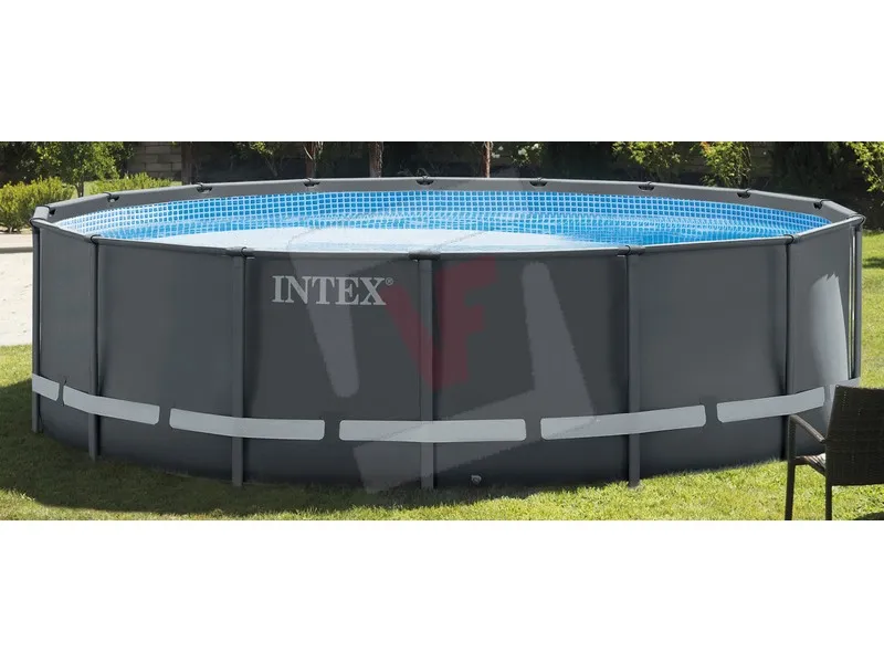 Intex PISCINA TONDA ULTRA XTR FRAME CON POMPA A SABBIA  � cm. 488x122 h