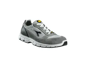 Diadora SCARPE ANTINFORTUNISTICA RUN TEXTILE LOW S1P SRC Col. Grigio mis. 41