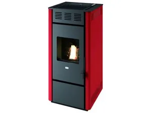 Punto Fuoco STUFA A PELLET MARTINA -14   KW 11,5 CON TELECOMANDO colore ROSSO