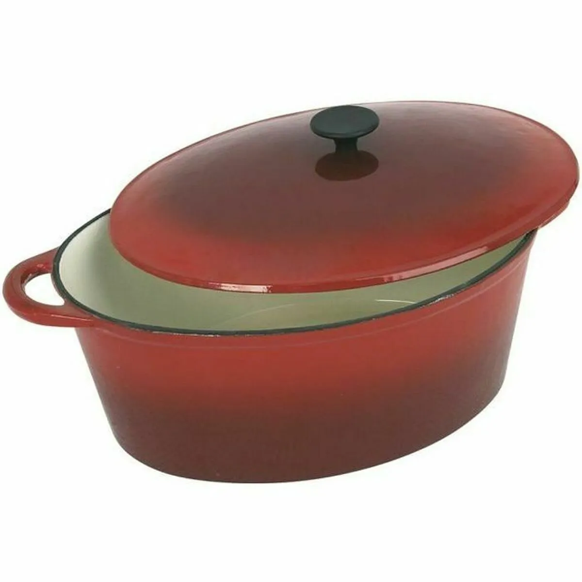 Pentola Crealys Rosso 9 L Acciaio Smaltato