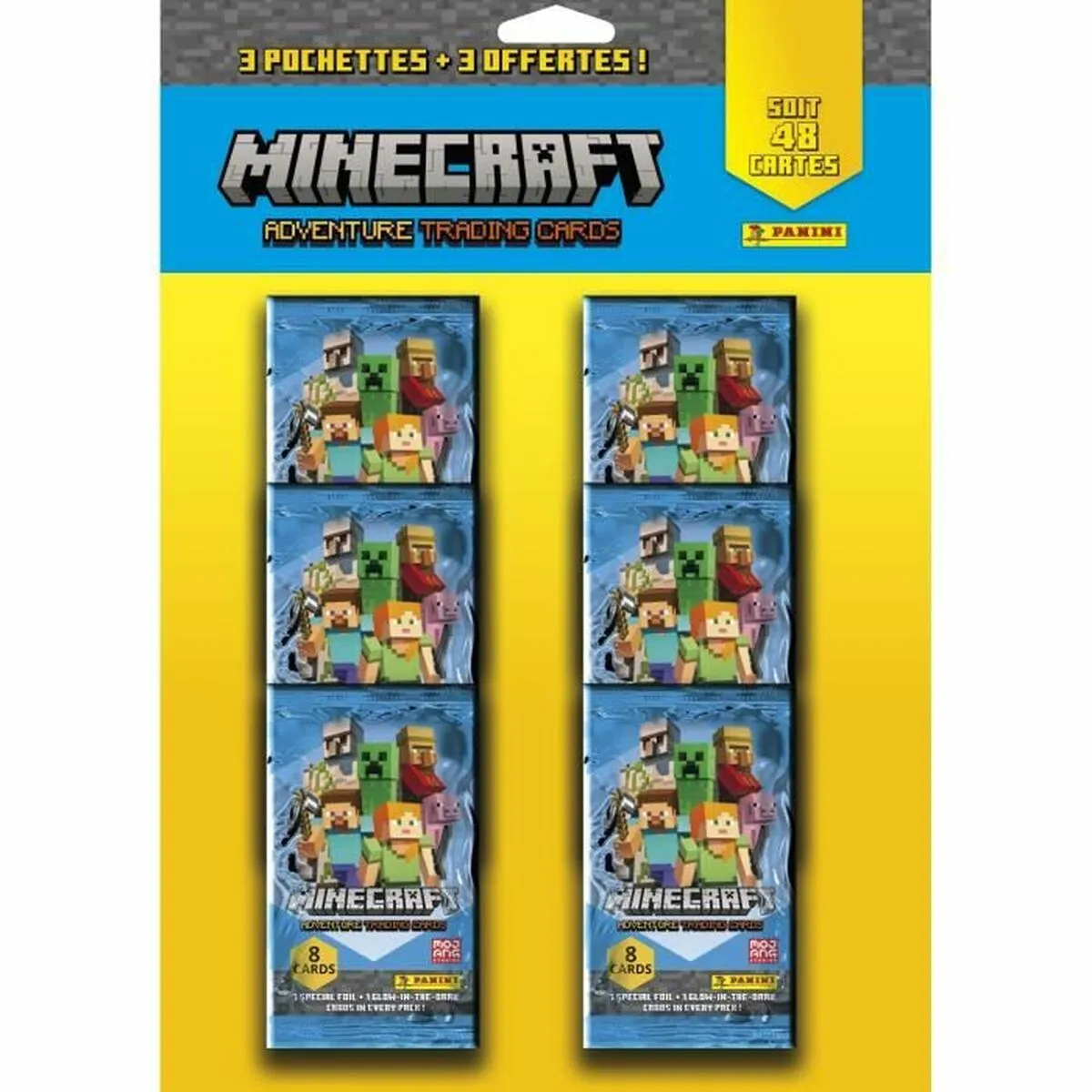 Carte Minecraft Collezionabili 6 Buste