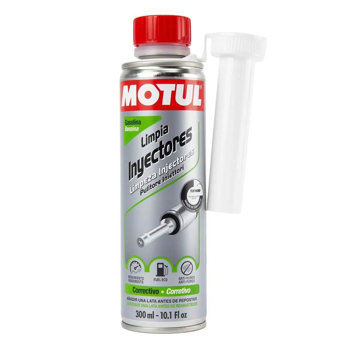 Detergente per Iniettori Benzina Motul (300 ml)