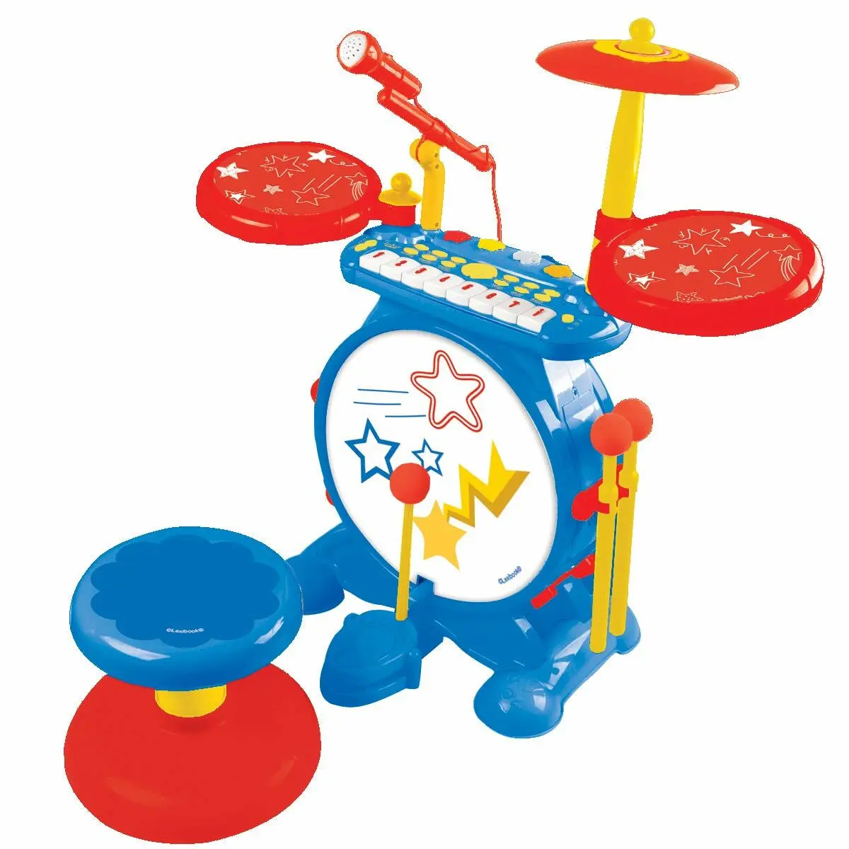 Batteria Musicale Lexibook Plastica