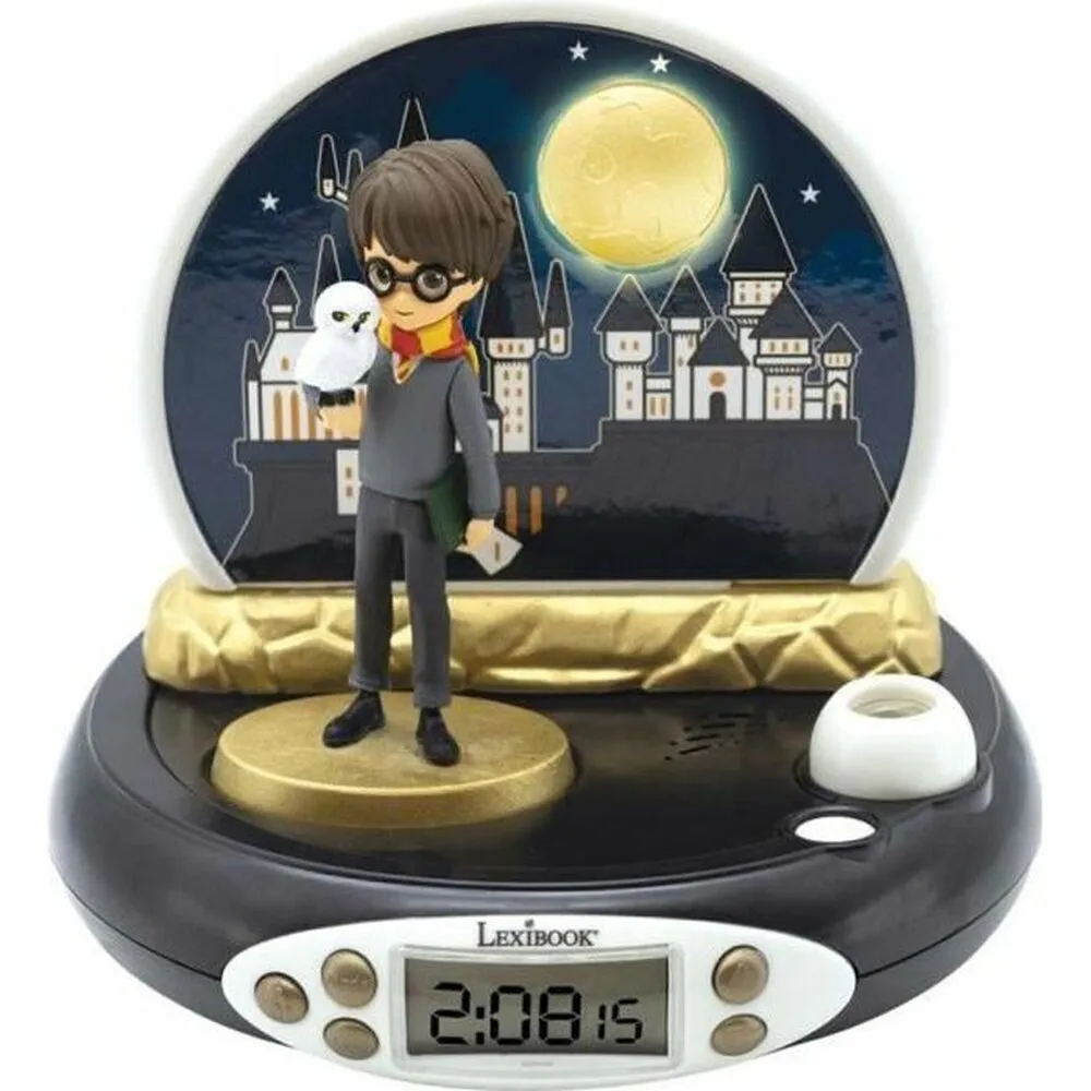 Orologio Sveglia Lexibook Harry Potter Proiettore 3D con suono